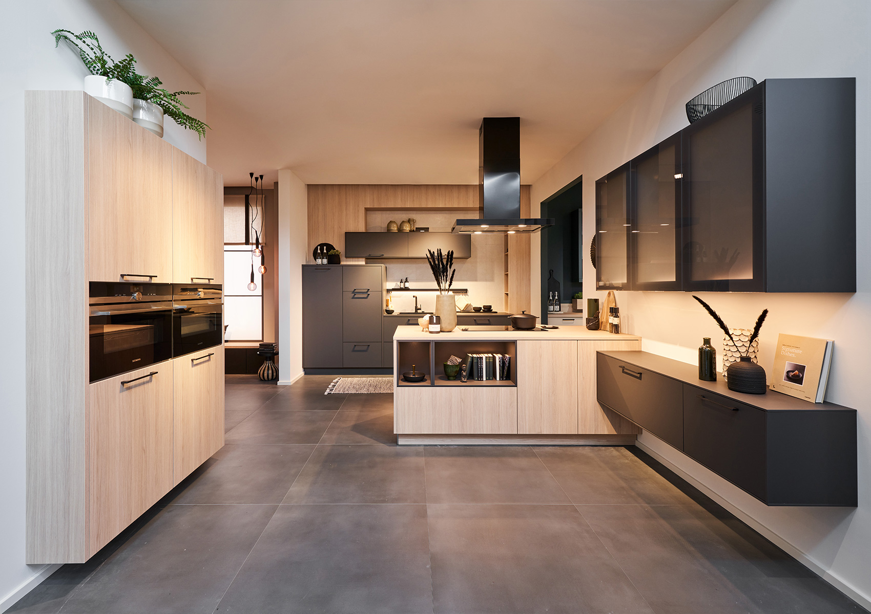 MONTREAL light fine oak TOP SOFT graphite