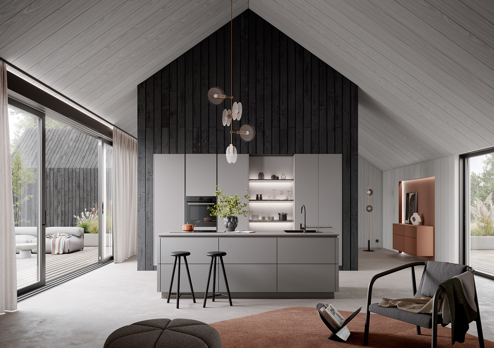 AV 7010-GL Grey concrete AV 1000-GL Greige